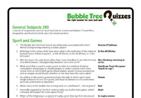 General Subjects 285 General Subjects 285